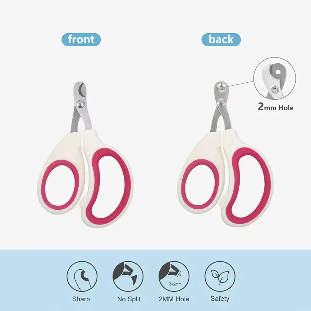 Профессиональные ножницы для ухода за когтями домашних животных с круглым