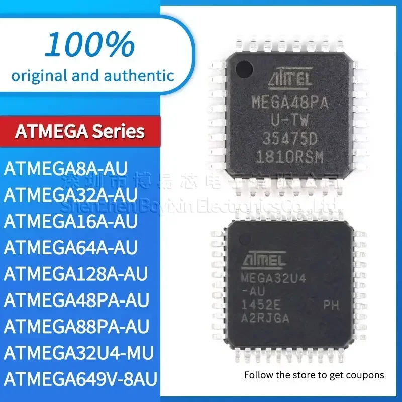 ATMEGA649V-8AU ATMEGA8A-AU ATMEGA32A-AU ATMEGA16A-AU ATMEGA64A-AU ATMEGA128A-AU ATMEGA48PA-AU ATMEGA88PA-AU ATMEGA32U4-MU