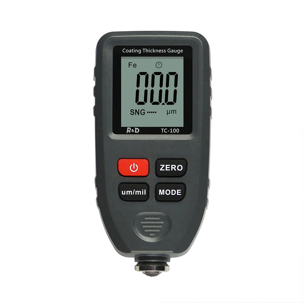 

Coating Thickness Gauge Iron And Aluminum Dual-purpose Detector Zero Calibration Automobile Paint Finish Diagnose Tools