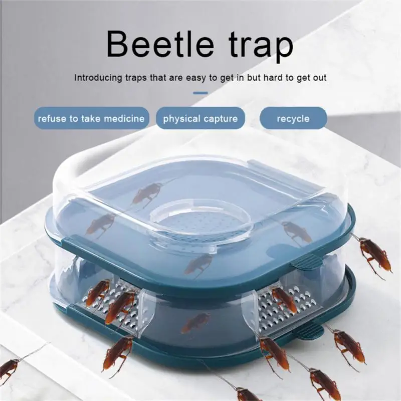 

Многоразовая бытовая электронная коробка для тараканов, Ловец тараканов, ловушка для тараканов, ловушка для пестицидов для кухни и сада