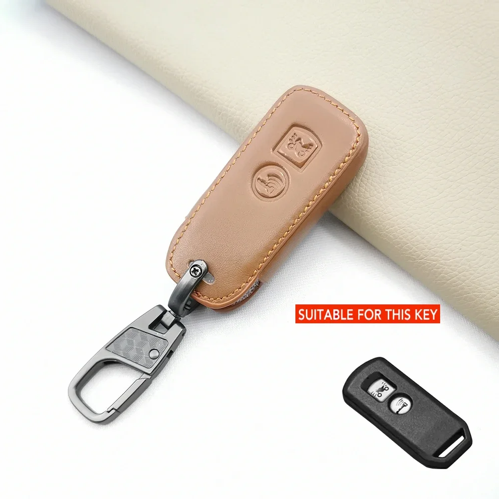 Кожаный чехол для брелока мотоцикла Honda модель Hybrid Remote Key SH125 Scoopy SH300 150 125 300