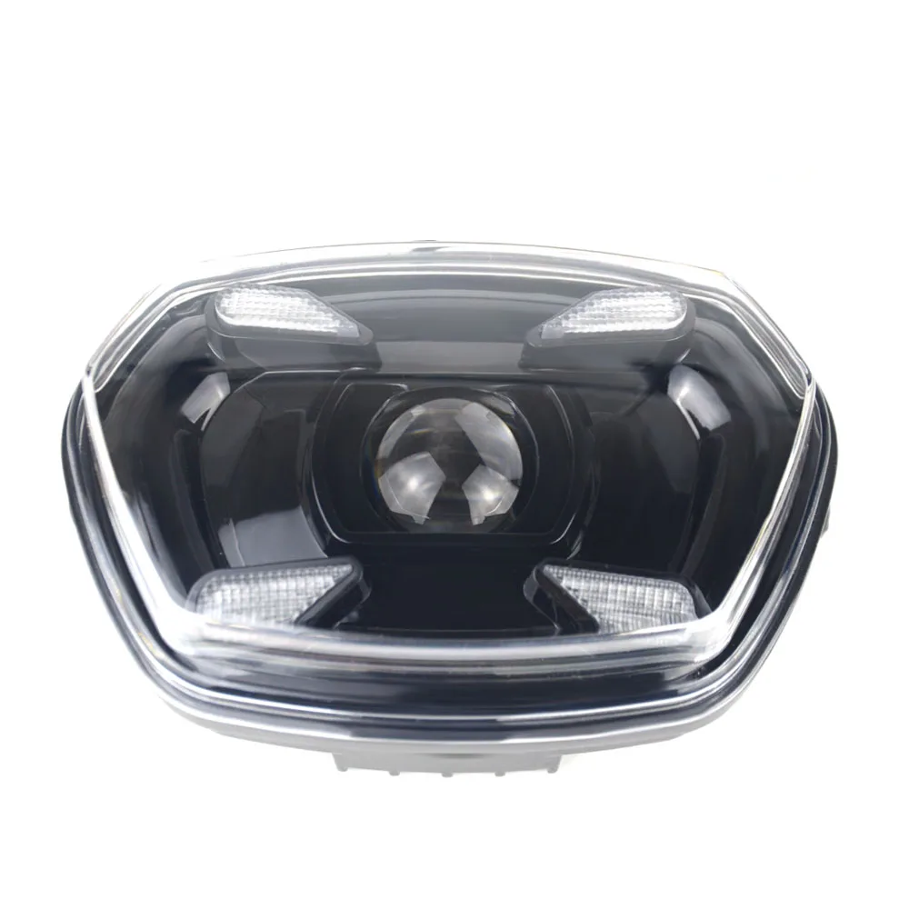 Фото Светодиодные фары для мотоцикла с лампой Devil's Eye DRL для Vespa Sprint 150 Sprint 150 2017 2018 2019 2020 2021 2022 2023 2024 №5