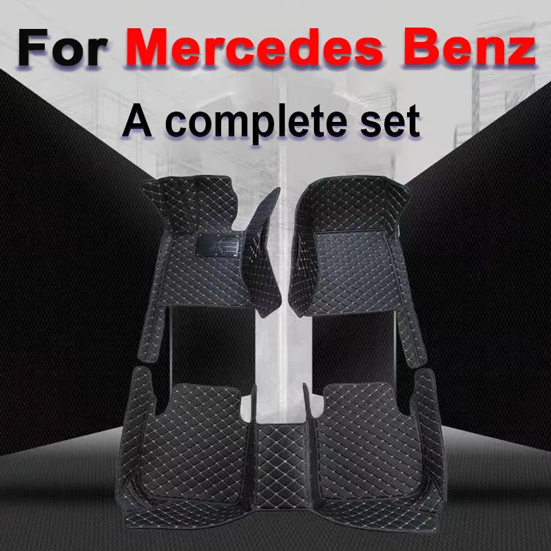 

Автомобильные коврики, полный комплект для Mercedes Benz EQA 2021 ~ 2023, коврики от грязи, водонепроницаемые коврики, автомобильные коврики, аксессуары для интерьера автомобиля