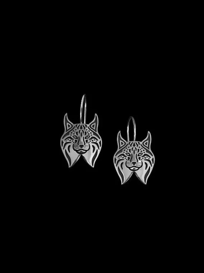 Серьги-подвески Lynx