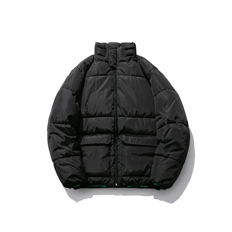 Rainbowtouches Thicken Solid Color Men Winter Down Jackets Parkas Korean Style Male Coat Warm Casual Jackets For Men Streetwear