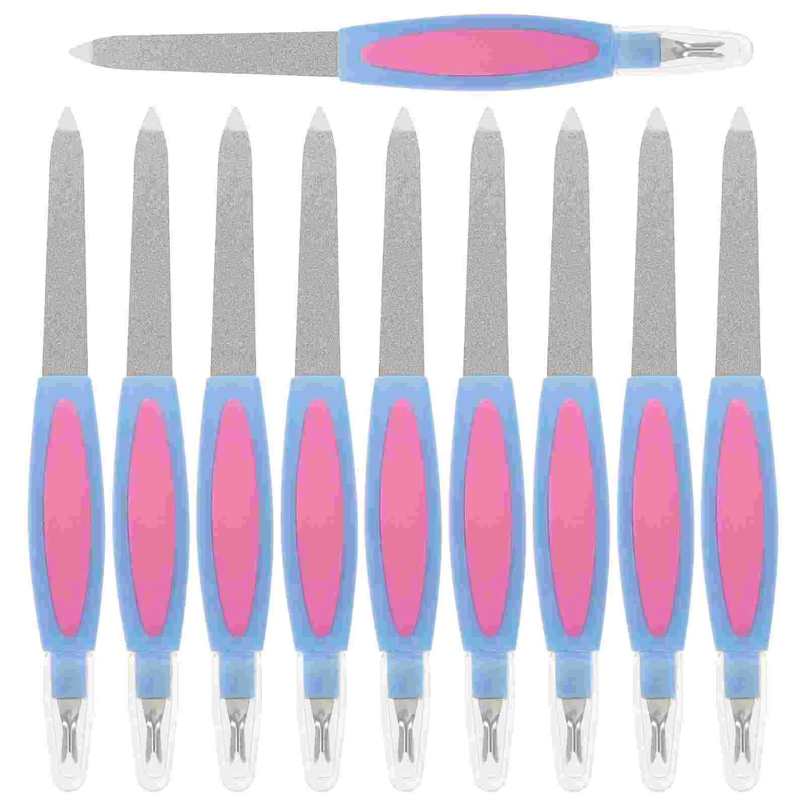 

Nail File Buffer Block Cuticle Toe Tool Remover Pedicure Files Sanding Sided Double Manicure Tools Polisher Fork Shine Skin