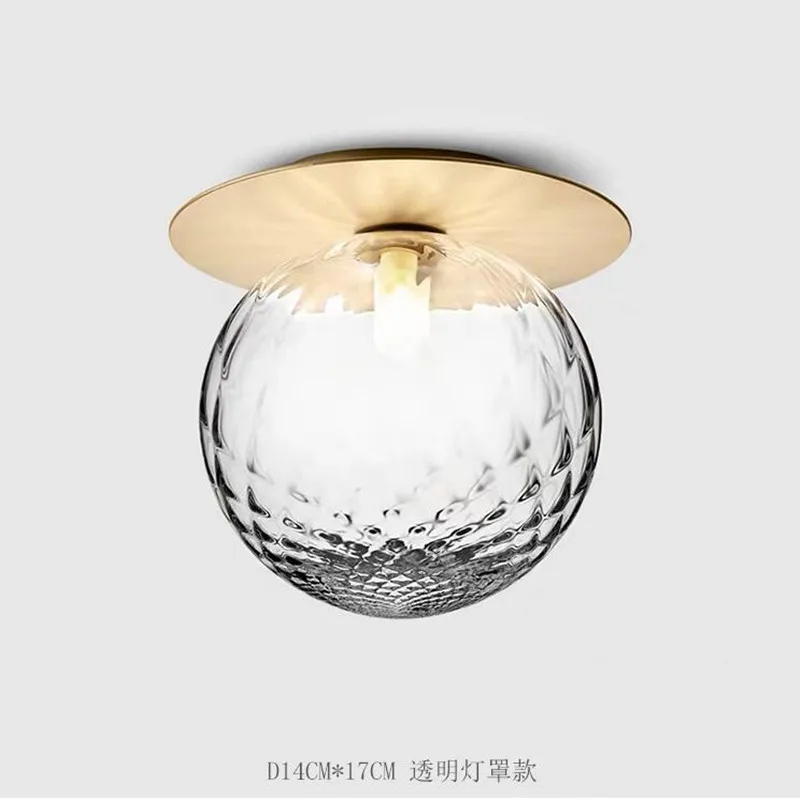 

Nordic led потолочный светильник дверь крыльцо коридор балкон крыльцо стеклянный купольный светильник