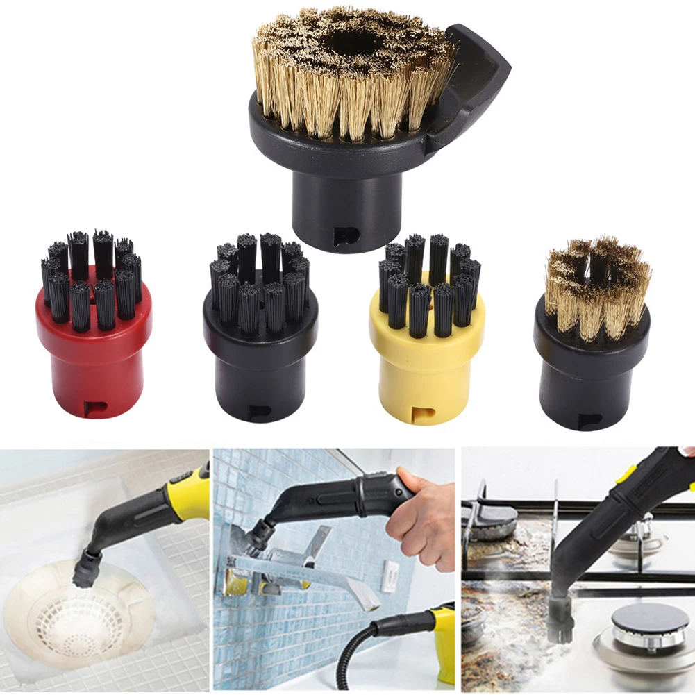 

Tool Round Cleaning Brush Squeegee Copper Brush 4 Pcs Barbecues Fabrics