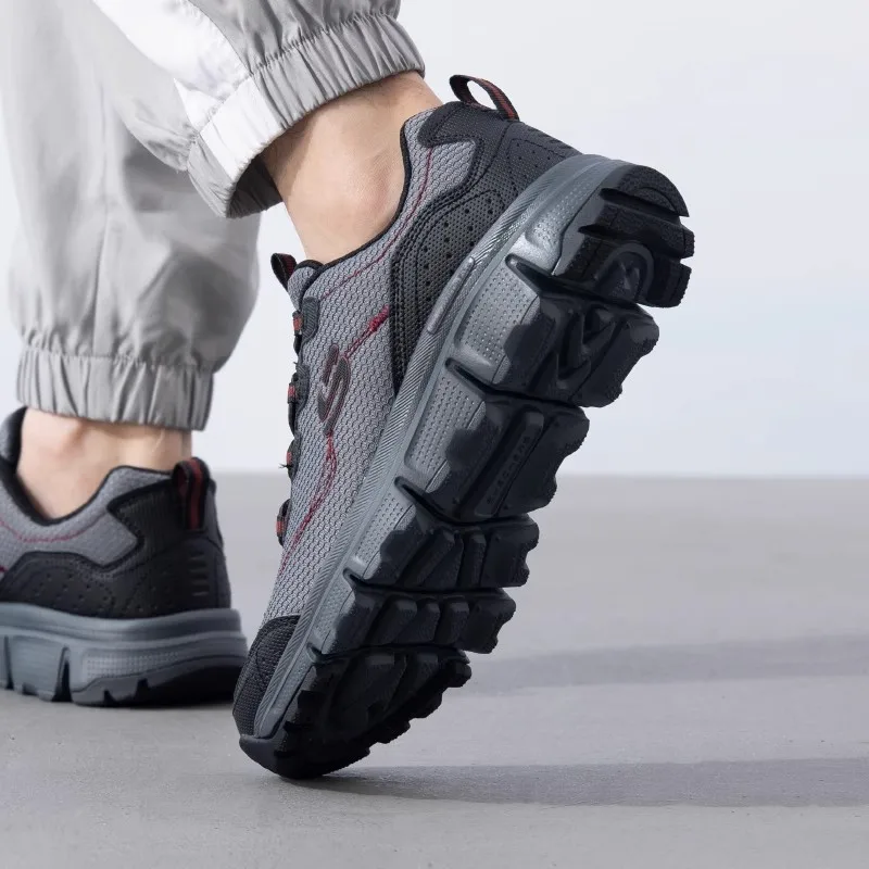 Мужские кроссовки Skechers. Новая летняя модная дышащая повседневная обувь. Легкая