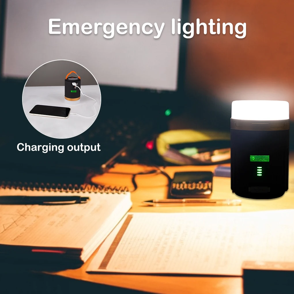 

Lamp Camping Charging Premium Remote Control Clear Waterproof Light Adjustable to Wear Soft Unisex Lantern Outdoor