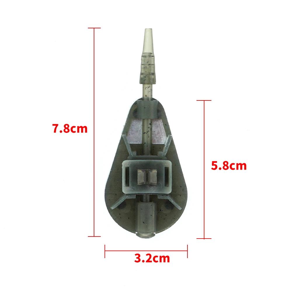 Hirisi Кормушка для карпа &quotКлетка&quot 25г/30г/35г/40г 2 шт.