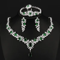 emmaya noble vivid flower appearance design necklace and earring fine decoration wedding party charming jewelry set