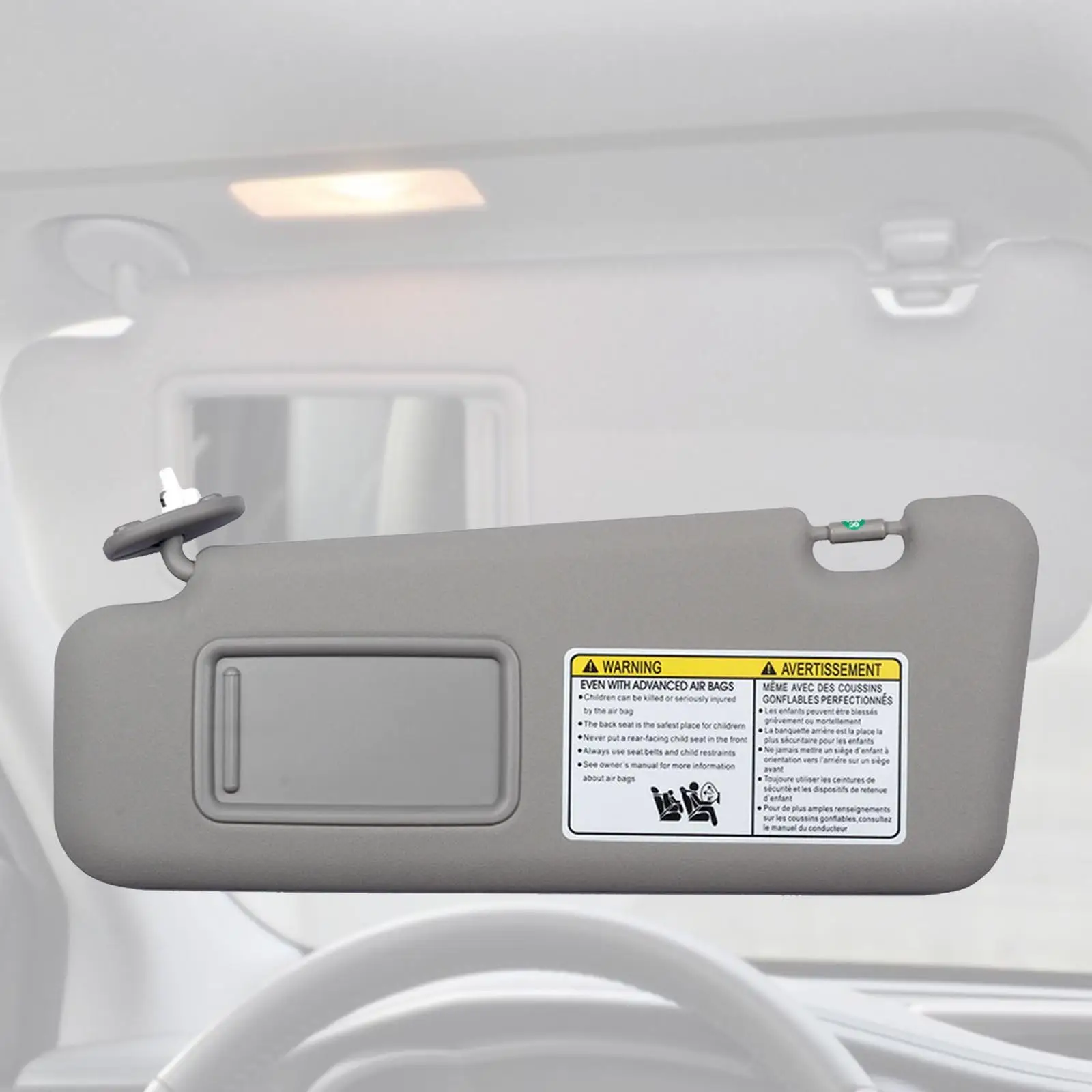 

Левый солнцезащитный козырек водителя с для 2008-2013 74320-48500-B0, запчасти для автомобисветильник