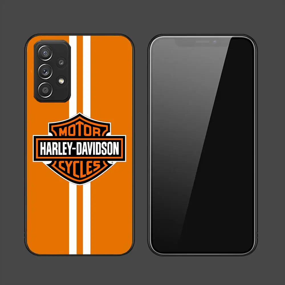Motorcycle Harleys Davidsons Phone Case For Samsung Galaxy A13 A52 A53 A73 A32 A51 A22 A12 A20e A50 A21 A72 A70 S 4G 5G Covers