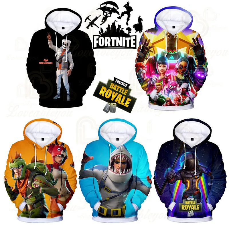 

Fortnite Hero Victory Children's Kids Battle Royale Hoodie Sweatshirt Boys Girls Harajuku Long Sleeve Jacket Coat Baby Clothes