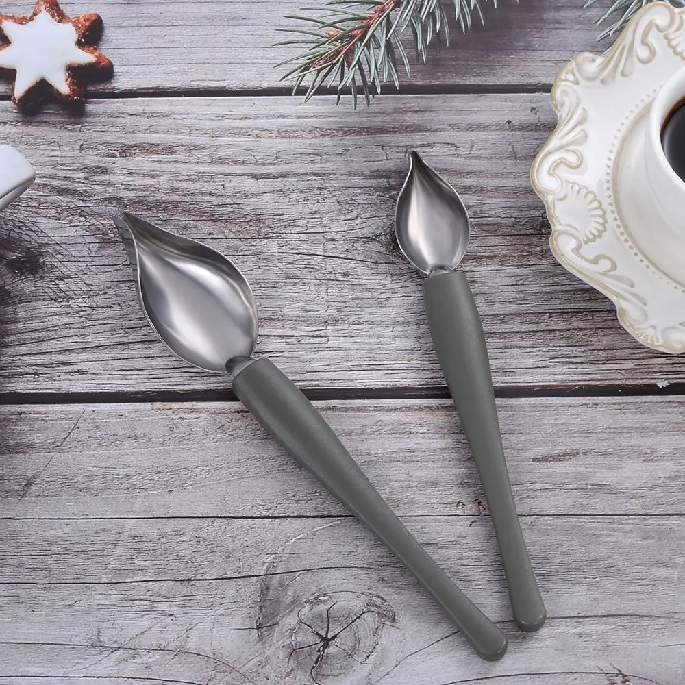 Декоративная ложка-карандаш для соуса из нержавеющей стали