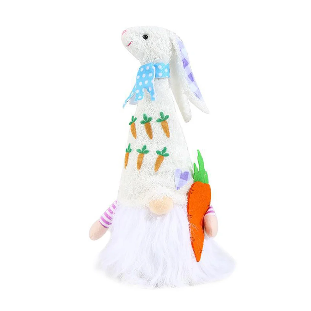 

Easter Rabbit Gnome Decorative Easter Gnome Desktop Gnome Ornament Easter Decor