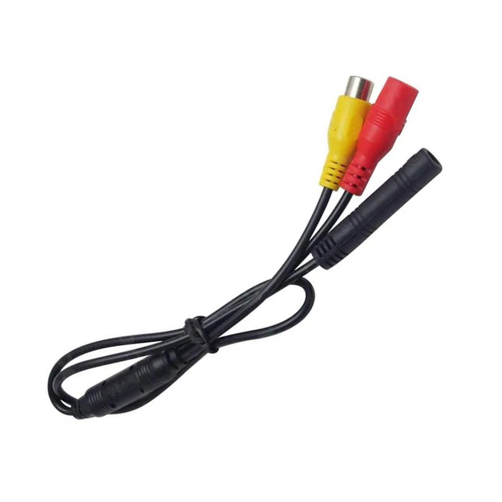 

1 SET Female Cable Video 1 SET Reversing Camera Video To 3 RCA CVBS (RCA) Female Camera Signal Conversion Cable
