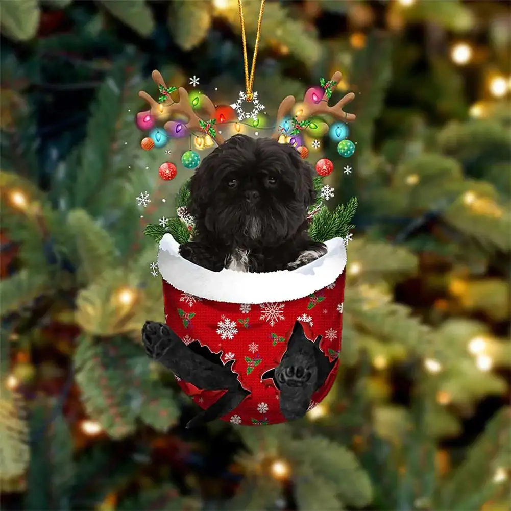 Рисунок 4 - Милая 2D подвеска в виде собаки