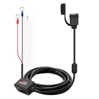 g99f motorbike handlebar power supply socket for phone 1224v usb charging adapter