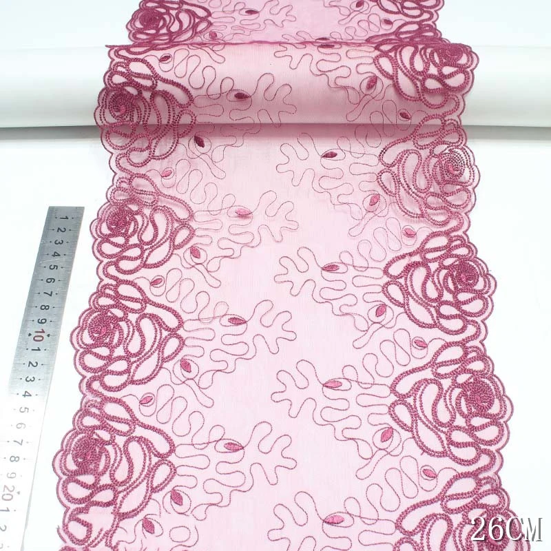 

39 ярдов, двухцветная вышивка, Φ для украшения бюстгальтера, занавески, кружевная ткань, тюль, шитье, кружевные аппликации, отделка