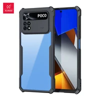 xundd case for poco m4 pro 4g 5g for poco x4 pro airbag bumper shockproof back transparent cover lens protection phone case