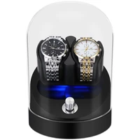 automatic watch winder mechanical watch boxes anti magnetic luxury transparent storage organizer rotomat for the watch gift idea