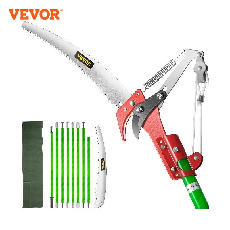 VEVOR Telescopic Pole Saw Reciprocating Hand Tools Pruner Al