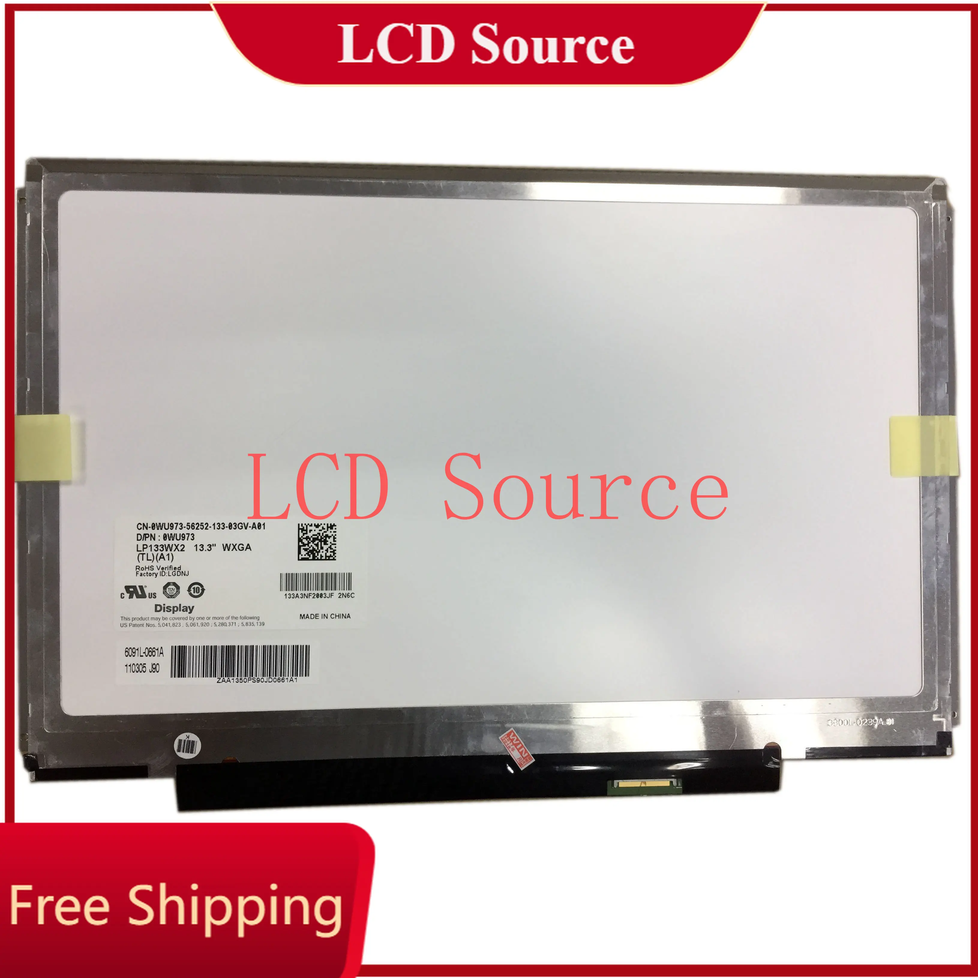 

ЖК-экран LP133WX2 TLA1 для DELL E4300 V350 B133EW05 V.0 LTD133EV3D