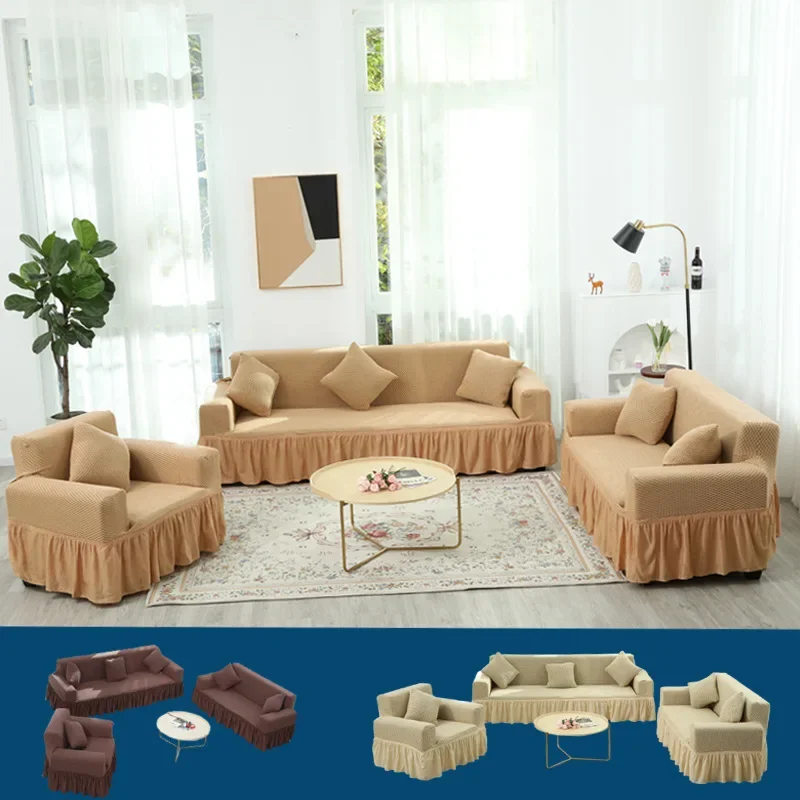 

Чехол для дивана эластичный полноразмерный чехол для дивана клетчатый чехол для ленивого дивана Фабричный магазин юбка домашний декор