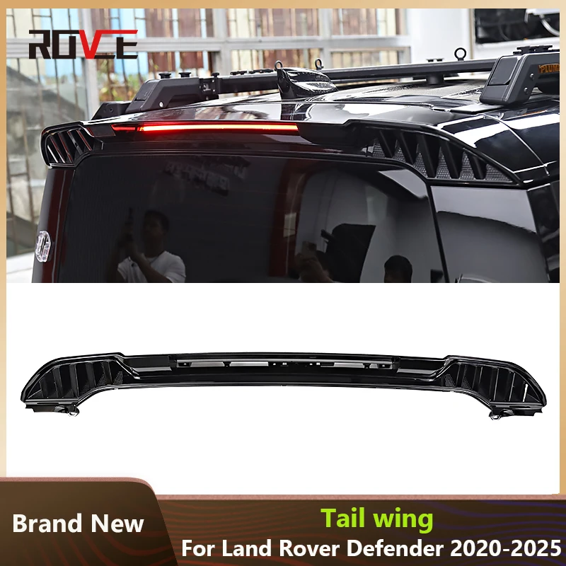 Спойлер на крышу ROVCE задний спойлер багажника крыло для Land Rover Defender L663 90/110 2020-2024