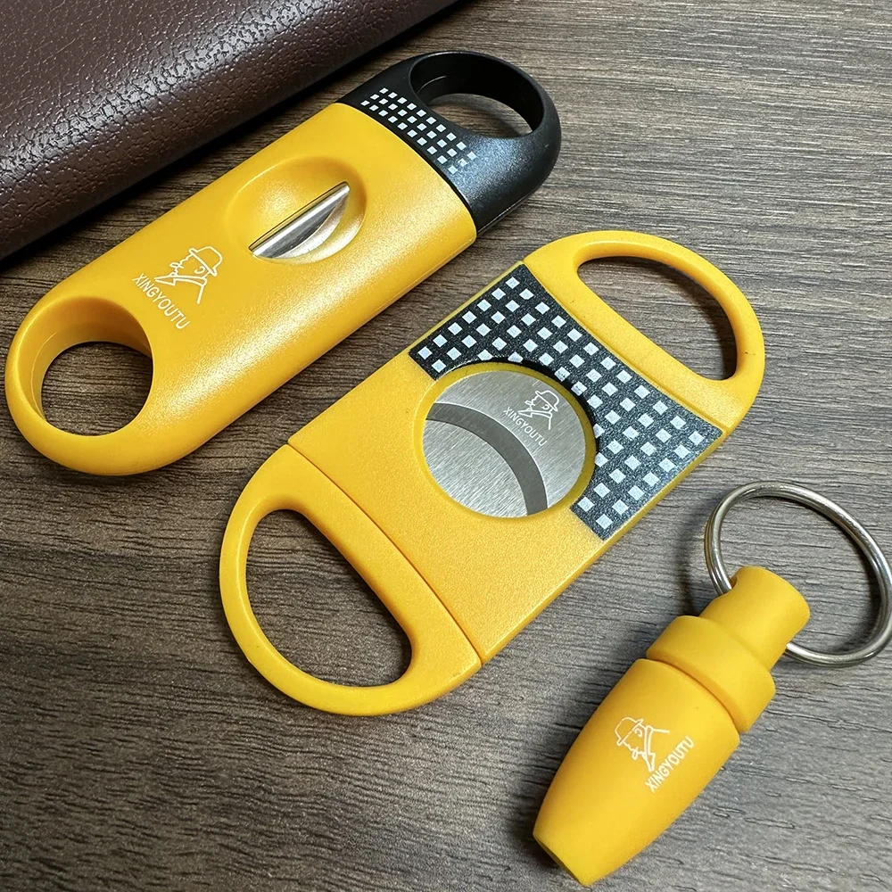 Набор из 3 сигар классический карманный резак для с V-образным вырезом острое