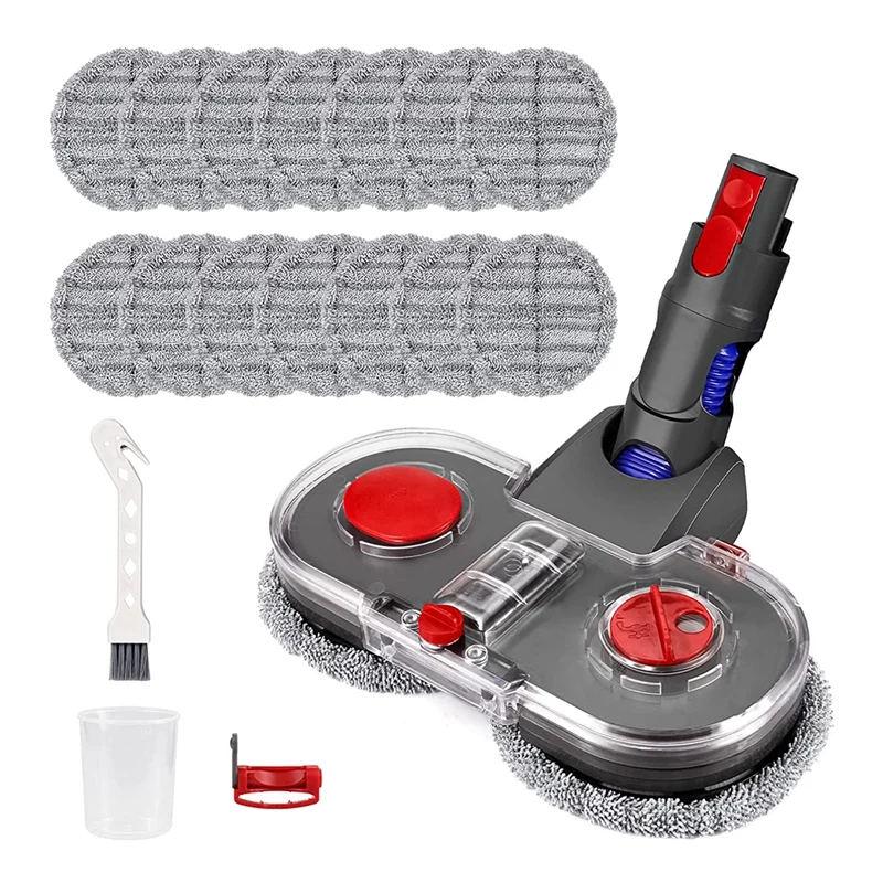 

Электрическая насадка на швабру для пылесоса Dyson V15 V11 V10 V8 V7, приспособление для очистки и всасывания со съемным резервуаром для воды