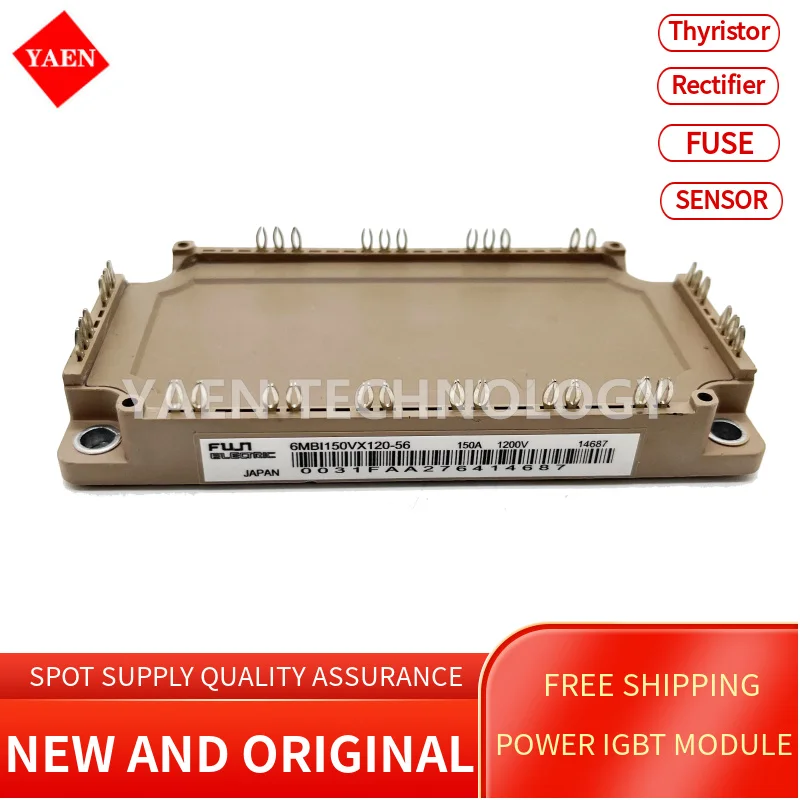 

6MBI150VX-120-56 6MBI100VX120-50 6MBI150VX-120-50 Новый и оригинальный модуль питания IGBT, точечный источник питания, гарантия качества