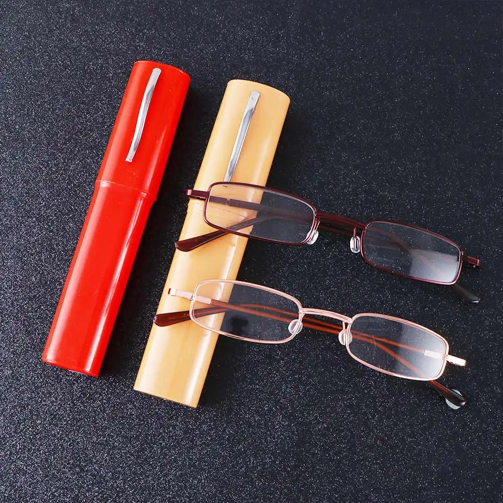 

Unisex Reading Glasses Men Women Ultra-light Portable Anti-fatigue Presbyopia Eyeglass With Case Diopter Eyewear +1.0 1.5 2.0