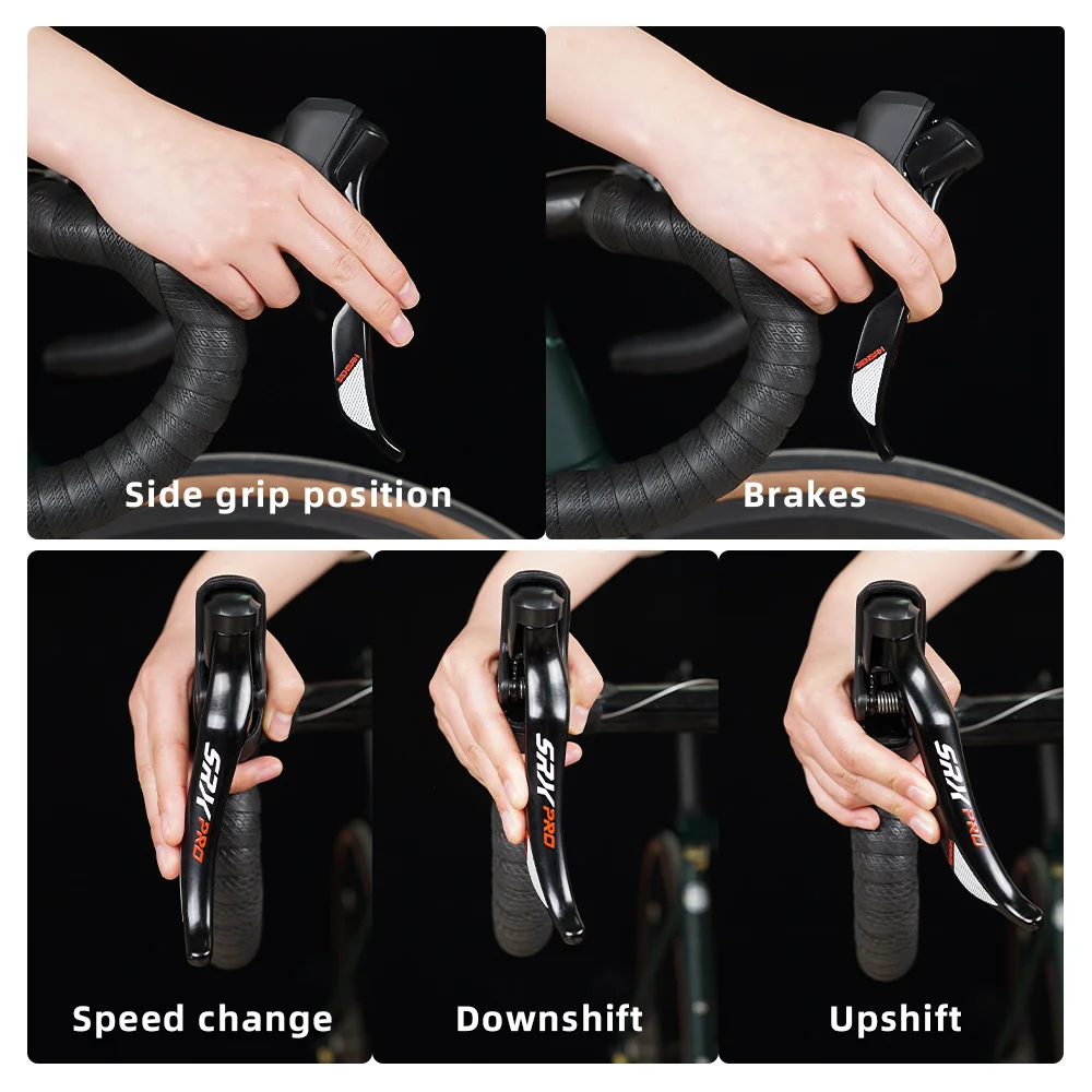 Фото SENSAH SRX PRO 1X11 Speed Groupset с передними/задними переключателями переключения передач 11s 11V, кассетной цепью для гравийного велосипеда НОВИНКА №4