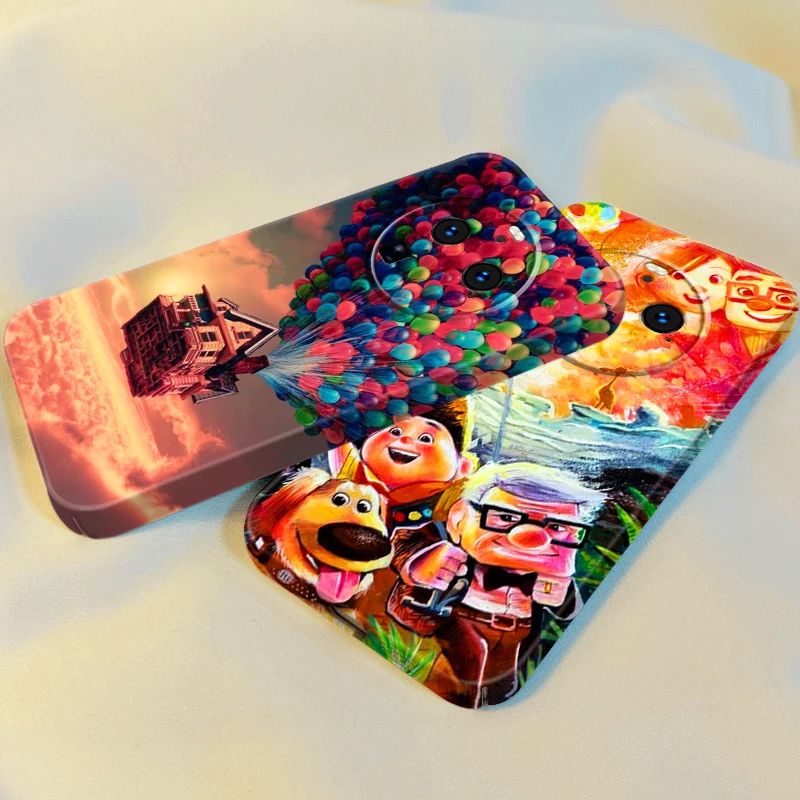 

Disney UP House Film Phone Case For OPPO Find X6 X5 X3 A77 A74 A57 A53 A53S A9 A5 Pro Lite 5G Feilin Hard Cover