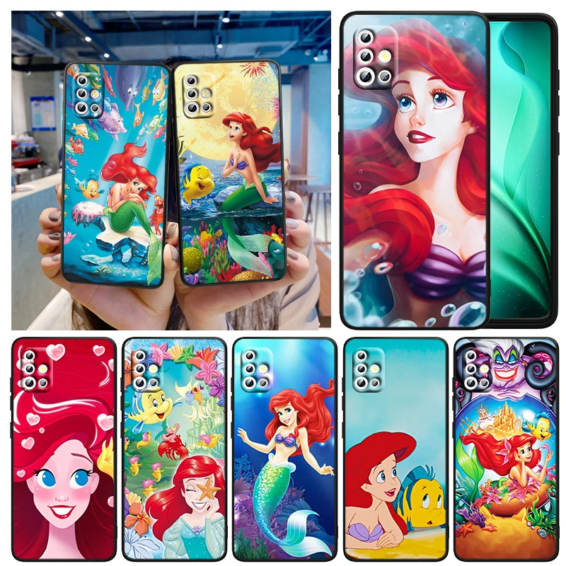 

Mermaid Disney Princess For Samsung A73 A53 A33 A03S A22 A72 A52 A32 A02 S A12 A42 A51 A91 A81 A71 A41 A32 A21 Phone Case