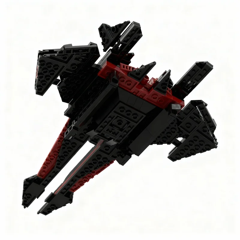370 деталей MOC Destiny 2 Black Armory Platinum Starling Space: Конструктор-модель, архитектурный набор, идея для подарка на фестиваль, игрушка-конструктор (art.: 3920db785ca34) - 3920db785ca34
