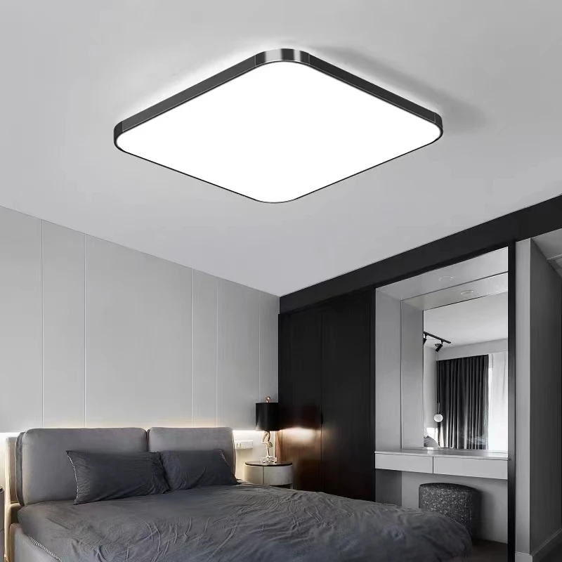 Светодиодная потолочная лампа квадратные светильники и фонари Простой