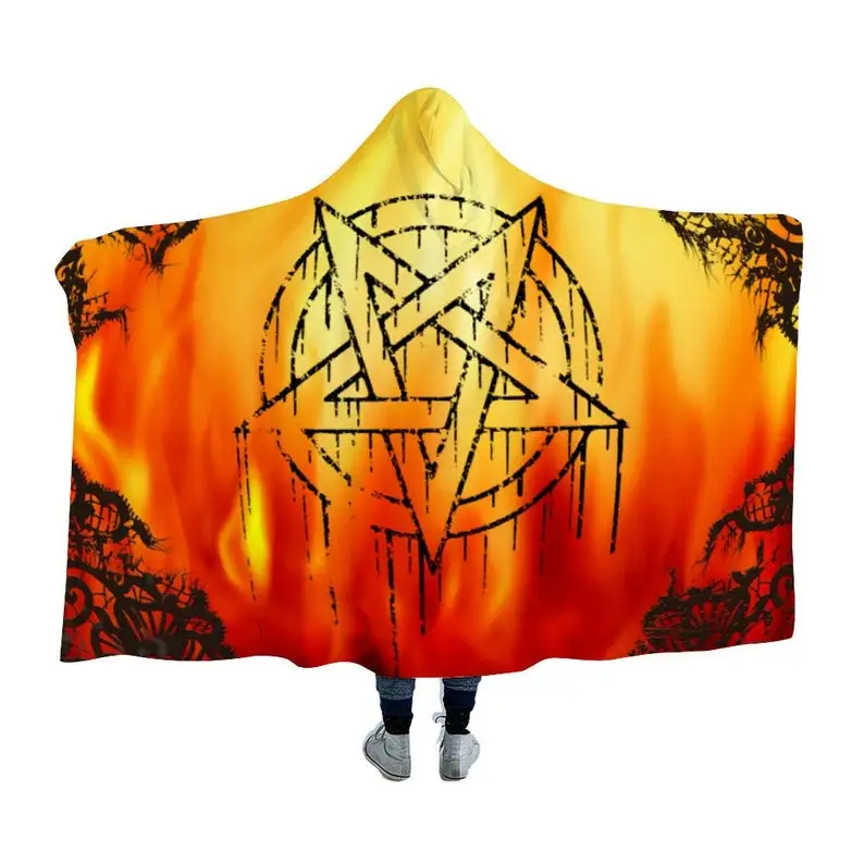 

Одеяло с капюшоном в стиле ретро, украшение в стиле ретро