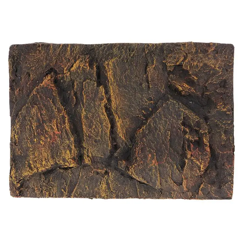 

Lifelike 3D Reptile Tank Background Board Turtle Tank Background Decoration