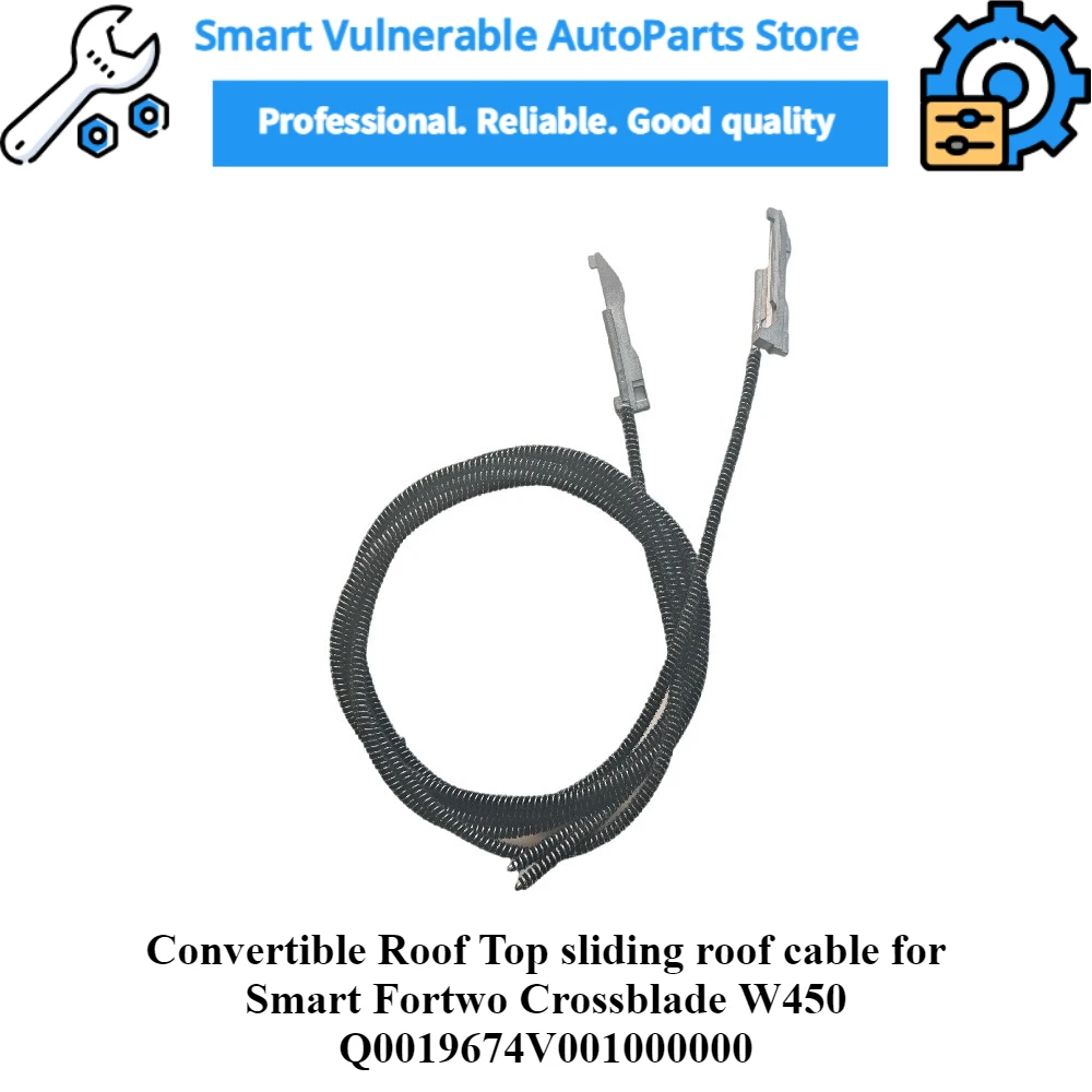 

Кабриолетный выдвижной трос крыши для Smart Fortwo Crossblade W450 Q0019674V001000000