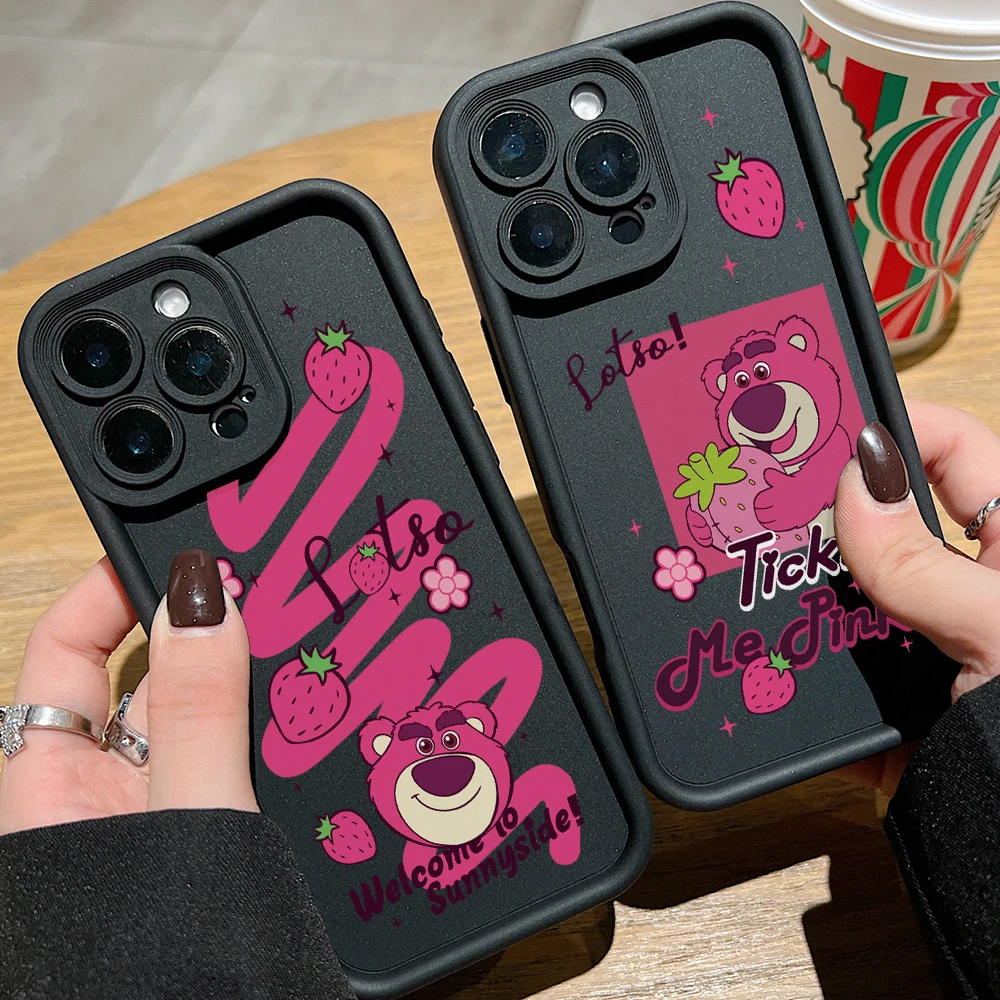 Фото Чехол для телефона с рисунком L-Lotsos Bear для Google Pixel 10 9 8 8A 7 7A Pro XL 5G, мягкий противоударный чехол из ТПУ, чехол-накладка №1