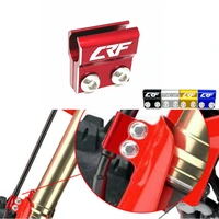 for honda crf450r 450l 450x 450rx crf logo front brake lines hose clamp holder
