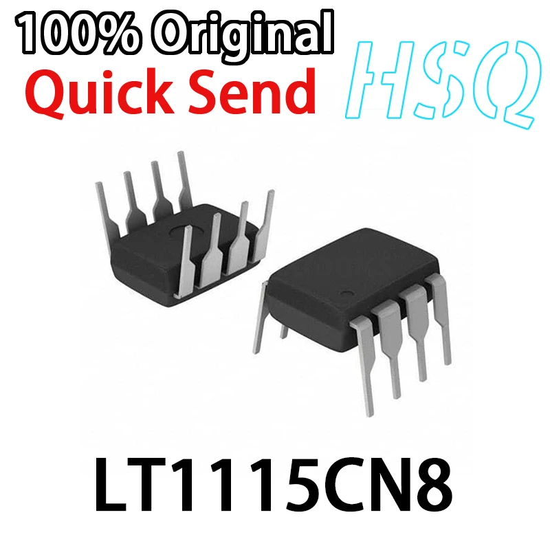 

1PCS New Original LT1115CN8 LT1115 Direct DIP-8 Ultra Low Noise Low Distortion Audio Single Operator