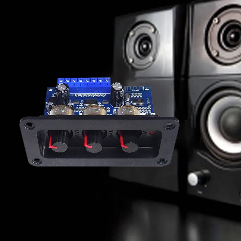 2 1 каналов 2X25W + 50W BT5.0 DC12-20V плата цифрового усилителя AUX Line USB кабель пульт