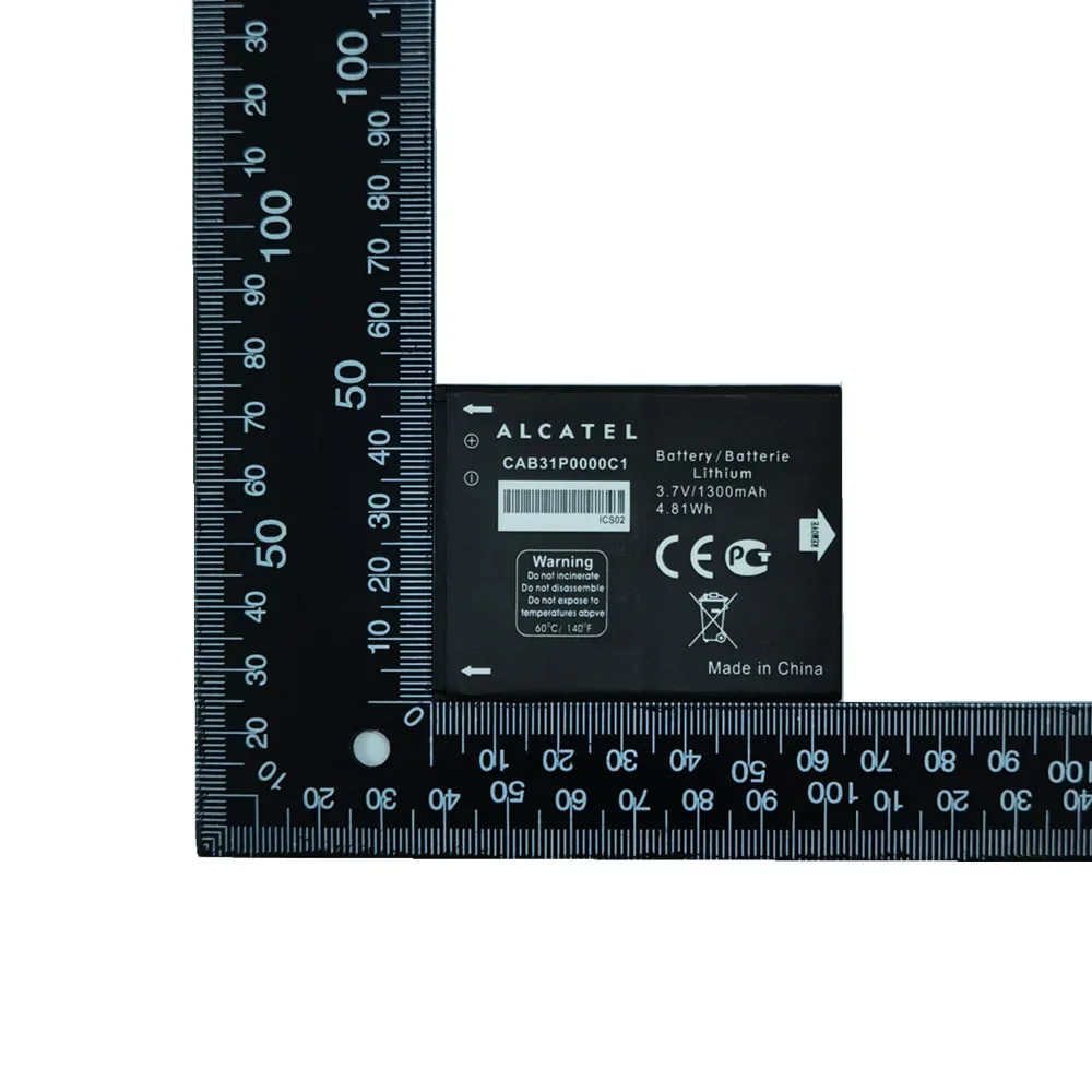 Оригинальный аккумулятор 1300 мАч CAB31P0000C1 для Alcatel One Touch Fire OT 4012 4012A 4012X 5020D 5020 918