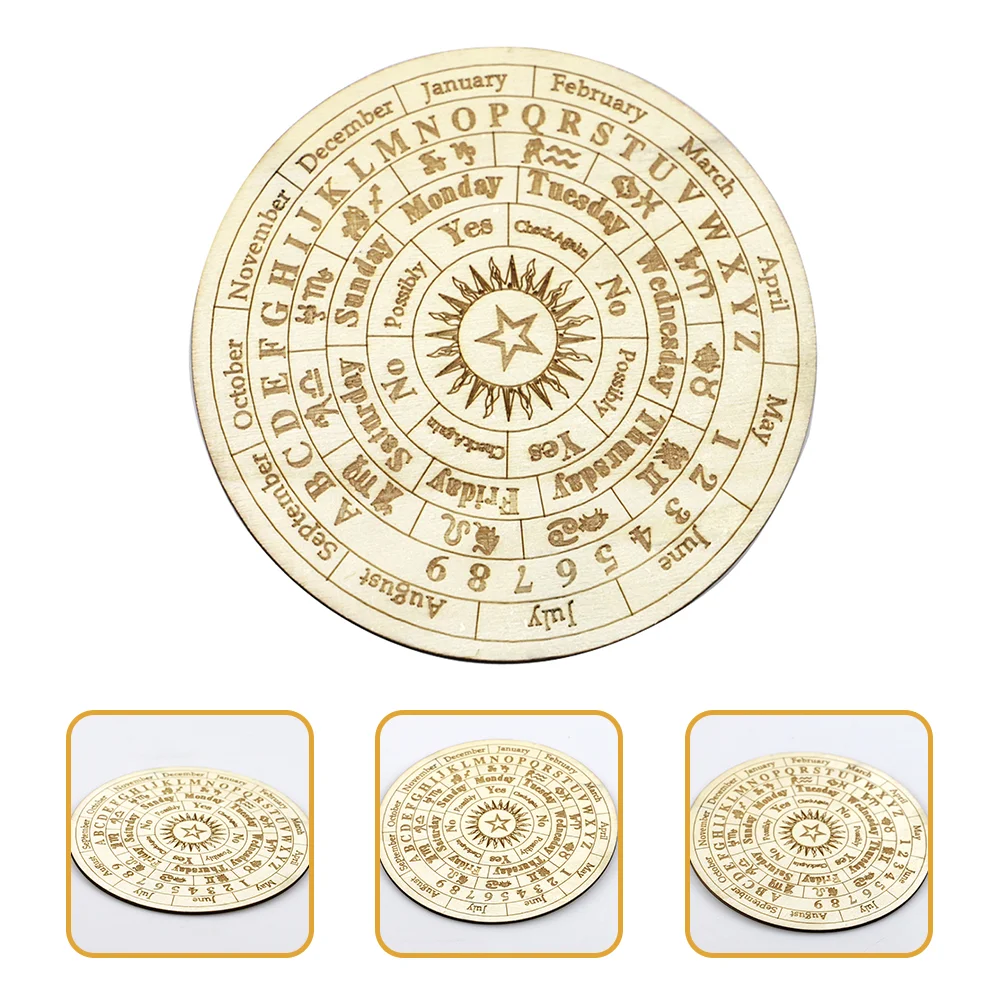 

Pendulum Board Supplies Altar Wiccandivination Ouija Witch Wooden Dowsing Answer Toolscrystal Wall Decor Geometry Sacred
