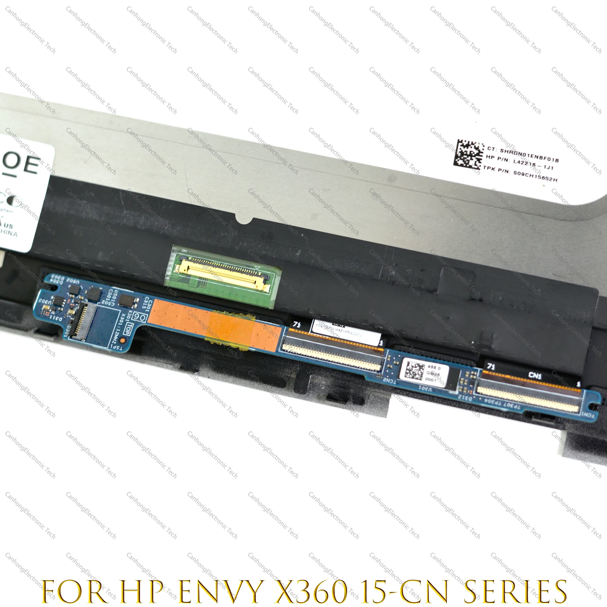 Оригинальный экран 15 6 дюйма для HP ENVY X360 CN Screen 15-cn0002TX 15M-CN в сборе Фотографическая